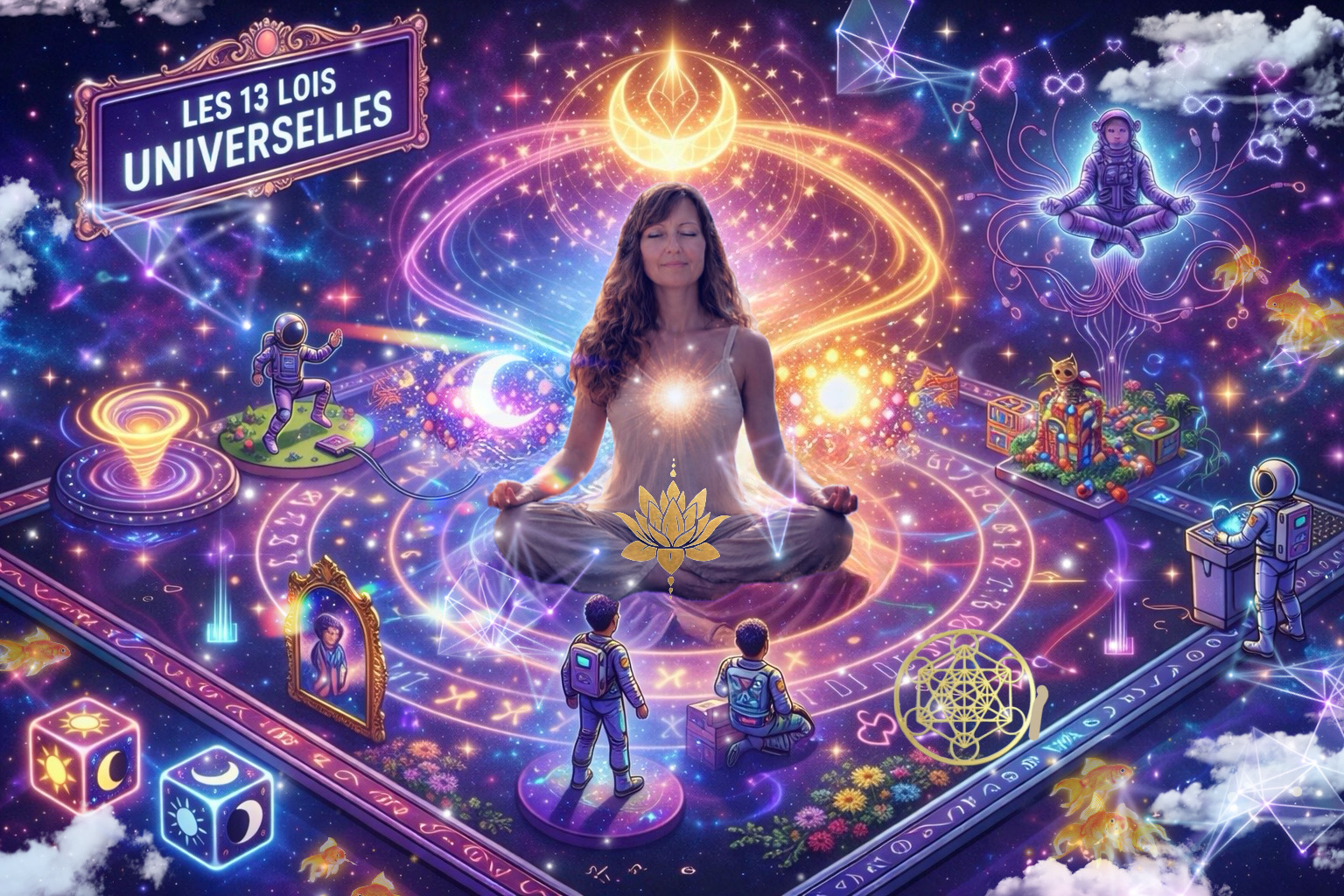 Les 13 Lois Universelles Game Board